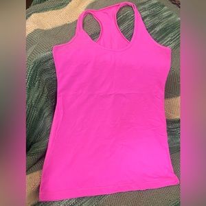 LULULEMON Cool Racerback Tank in Hot Pink